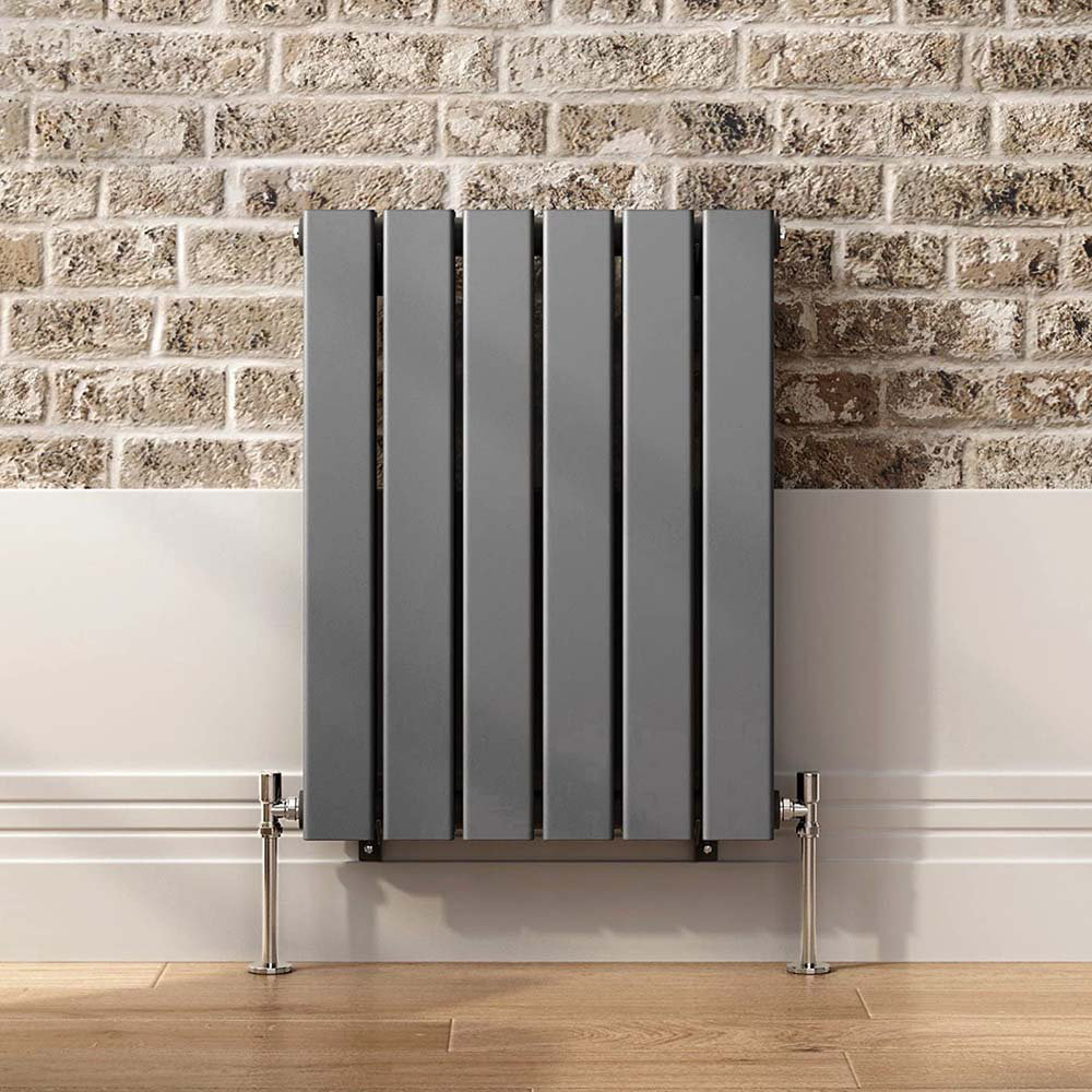 iBathUK Belgravia Horizontal Double Slim Flat Panel Radiator (KDW229)