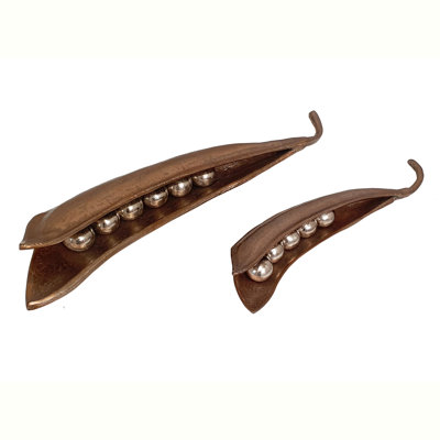 Ensemble de 2 sculptures de pois Aleasa