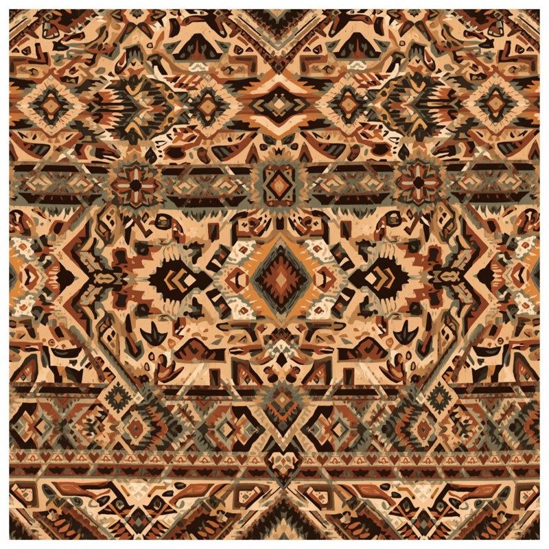 Coussins Intricate Aztec, 20 x 20 pouces