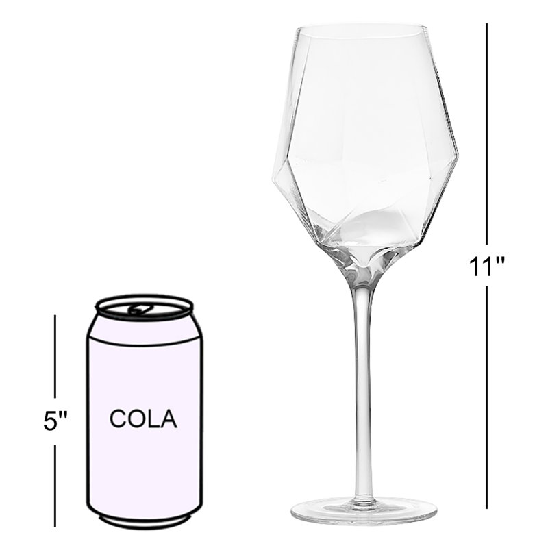 Vin rouge cristal 23 oz Isla Olaria