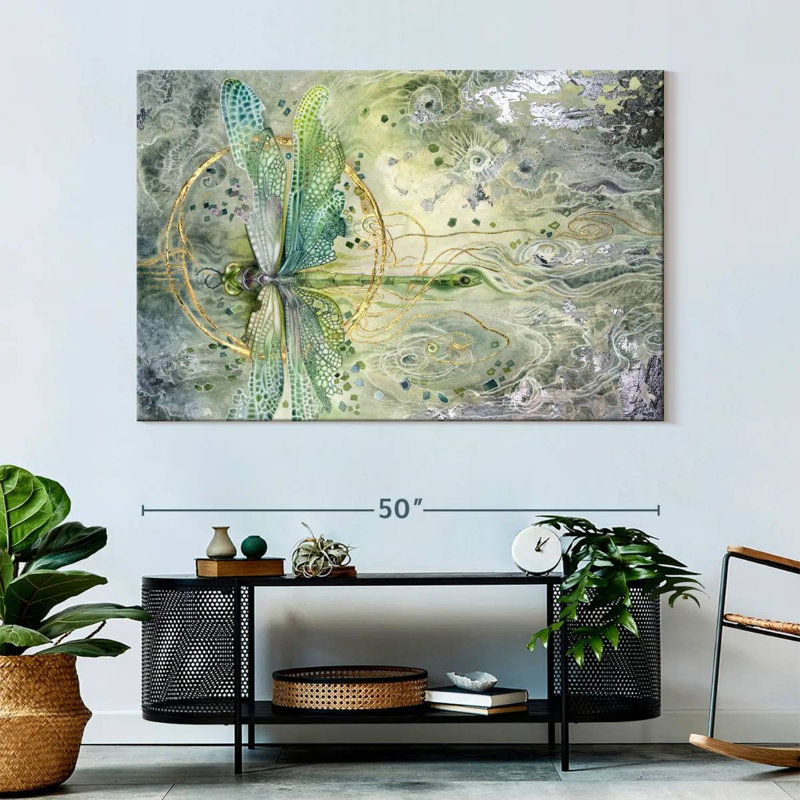 Brampt Immortal Ephemera - Transition, 34" H x 51" W