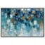 «Textured Effect Teal Abstract Geometric Blue Tones Shapes Modern Art Images» sur-98179855-98179859