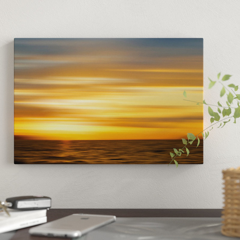 « coucher de soleil ketchikan-sud alaska alaska i », reproduction de photo sur toile, H 8 po x l 12 po x P 0,75 po