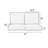 Outdoor 5'' Loveseat Seat / Back Cushion-749633549-749633550