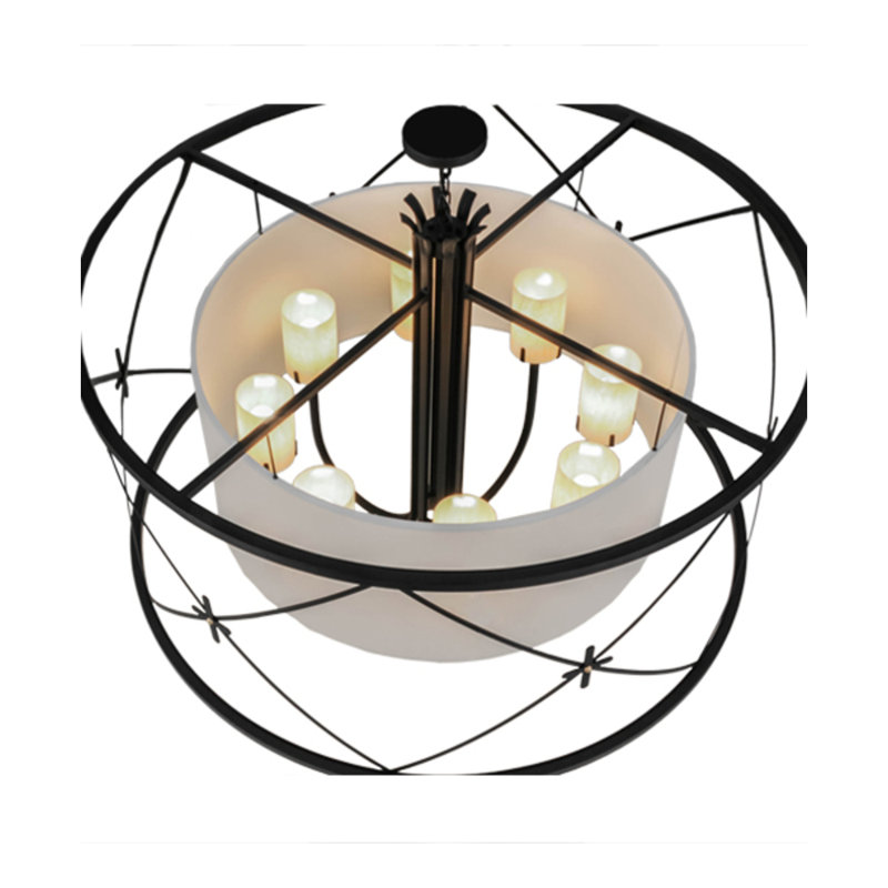 Penelope 8 - Light Semi Flush Mount