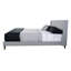 Lit tapissier avec 2 tables de chevet