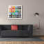 «Retro Color Graph» par Wild Apple Portfolio, art mural sur toile, 37 po x 37 po
