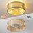 6-Speed Reversible Ceiling Fan with Reed Rattan Shade for Bedroom Living Room-1135588248