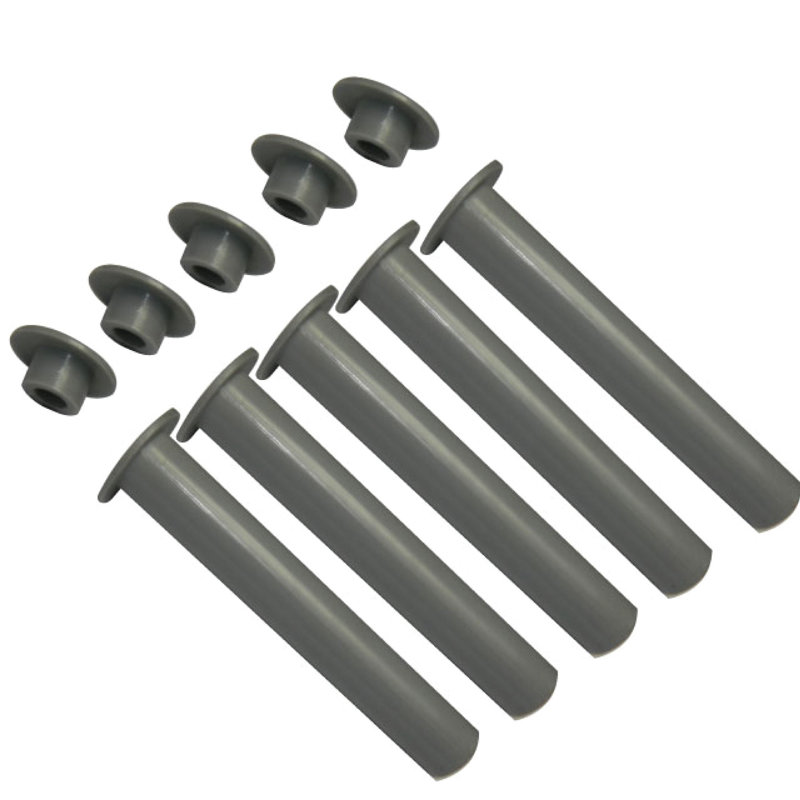 PoolfenceDIY Plastic Post Sleeve/Shield for Posts, Gray