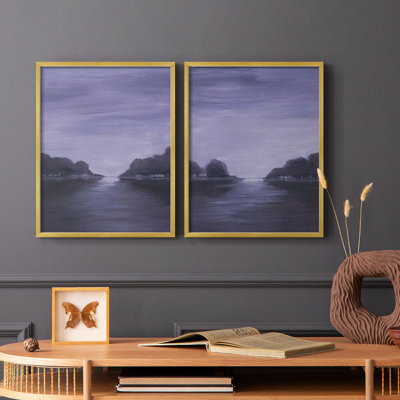 Amethyst Moonlight I-Premium Framed Print -Ready to Hang - No Nails Required - No Nails Required