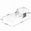 Structure de méridienne d'extérieur en fer avec accoudoirs en corde, dossier réglable inclinable, capacité de poids de 400 lb, structure de terrasse de patio sans coussin