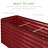  8X2x2ft Raised Metal Outdoor Garden Bed For Flowers Vegetables Herbs - Royal Red-349714919-349714935