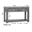 Metro Polis 118cm Solid Wood Console Table