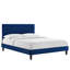 Lit plateforme en velours Leah-94417844-94417843