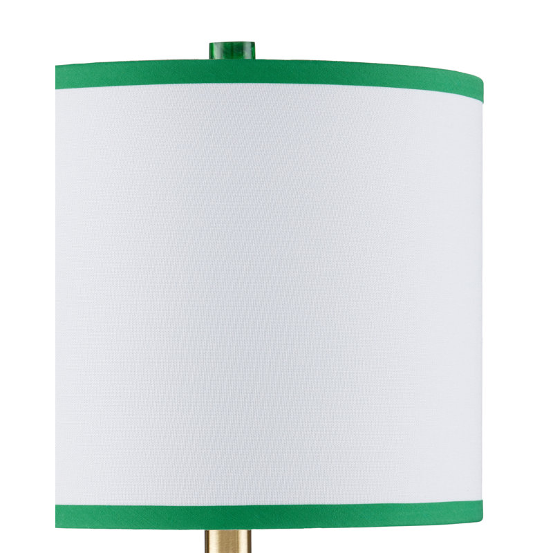 Beryl Standard Table Lamp, Green Swirl
