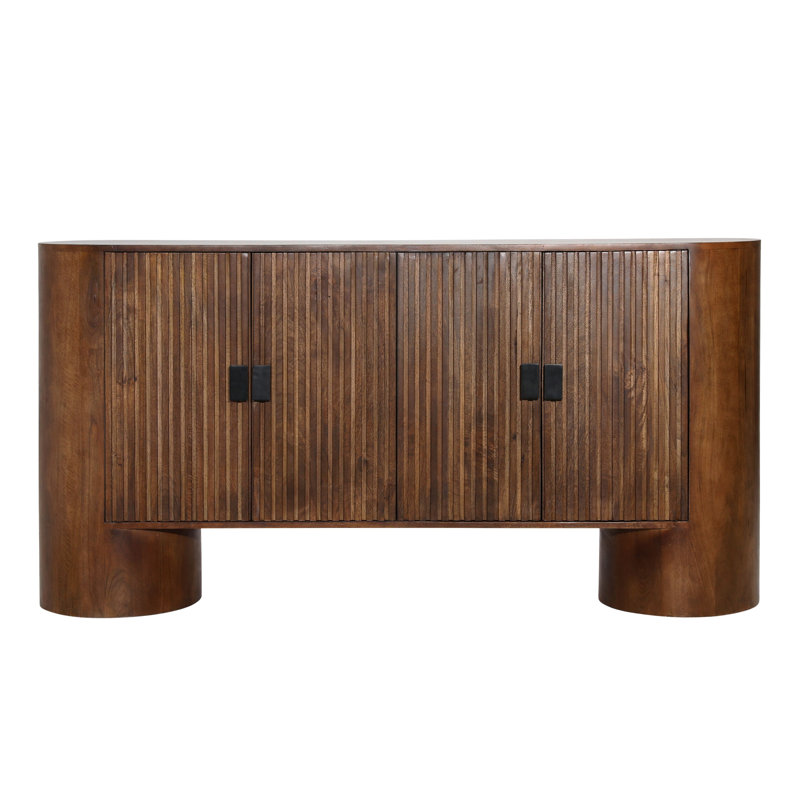 Buffet en bois massif 67 po Alwin