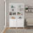 Gonroff 23.75" W x 79.50" H x 12.25" D Bookcase-1391309424