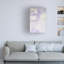 Abat-jour mauve moderne et contemporain sur toile-93515260