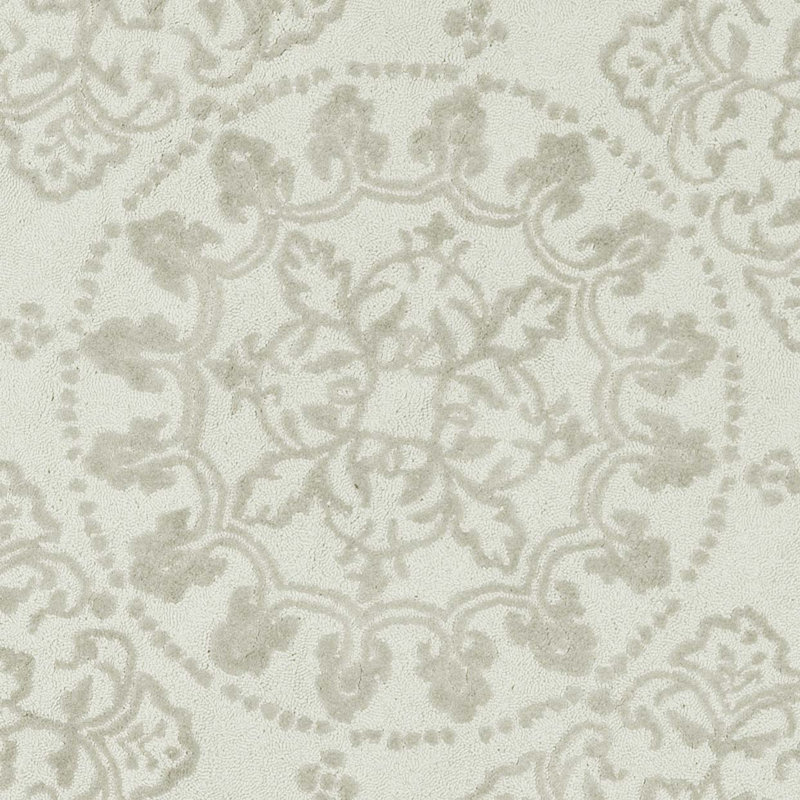 Chesterfeld Martha Stewart Hand Hooked Floral Rug, Round 6'
