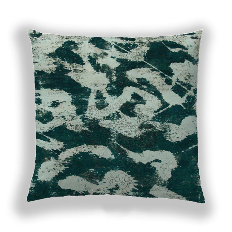 Coussin décoratif abstrait 1020, Microsuède
