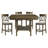 Light Oak Finish Counter Height Chairs Set of 2