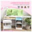Ensemble de bureau et de chaise pour enfant avec rangement Qba
