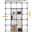 Ibanez 144cm H x 144cm W Iron Cube Bookcase