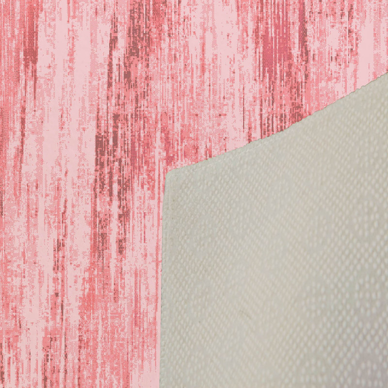 Stylish Woven Carpet, 5.6 x 7.5 Feet, 100% Polyester, 0.3 in Pile Height | Antibacterial, Non-Slip PVC Felt Dot Underside, Machine Washable | 3D Digital Printing, Durable & Easy to Maintain - Perfect for Any Room