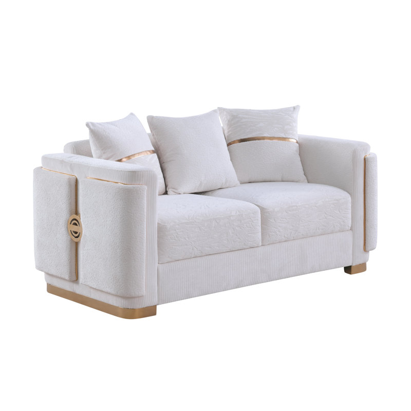 Ensemble 3 pièces blanc Caprim, Blanc