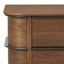 Theo Nightstand-Dark Brown Walnut Veneer