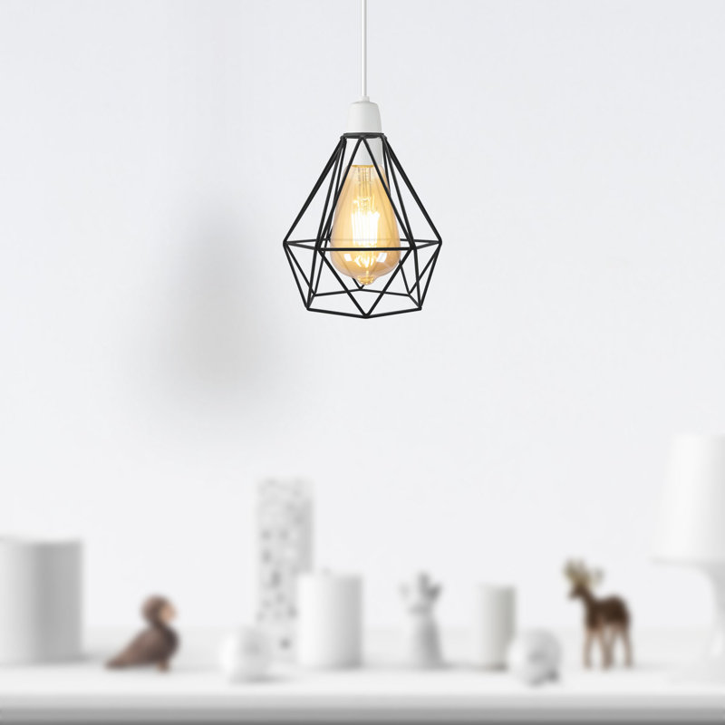Andromedae - Light LED Geometric Pendant, Black