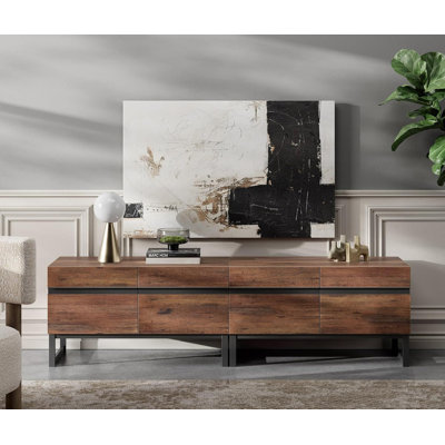 Milibor TV Stand with Cabinets