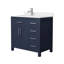 Ensemble de meuble-lavabo simple 36 po avec plateau en marbre Beckett-61870890-61870891-61870896