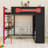 Full Wood Loft Bed With Desk, Open Wardrobe, LED Light And Power Outlets-330652870