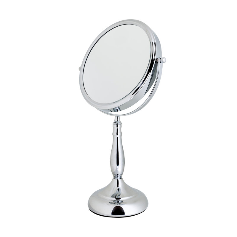 Amrei Metal Round Floor Mirror