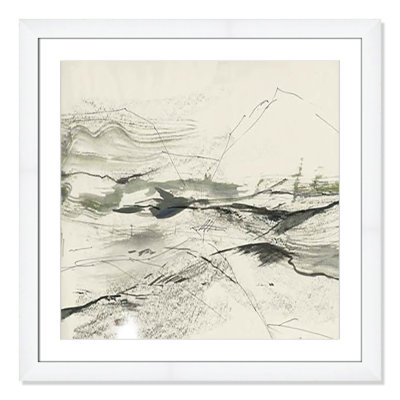 Green Sketches Print