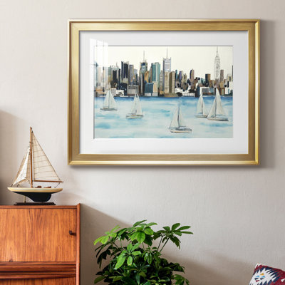 Boat City Boat City - peinture encadrée