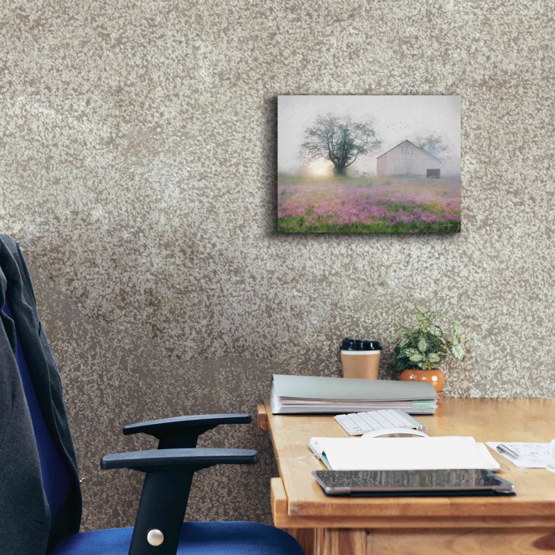 «Summer Sunrise» par Lori Deiter, art mural sur toile, H 12 po x l 16 po x P 0,75 po