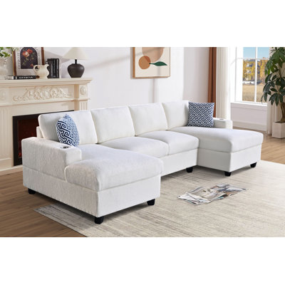 Emma Wide Symmetrical Sofa & Chaise