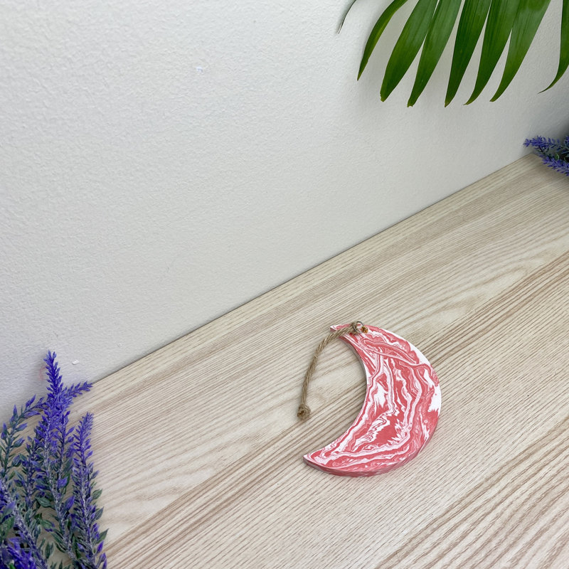 Moon Wall Hanging, Pink
