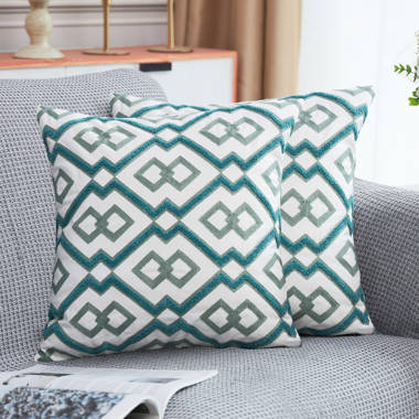 Lenore Square 20 Floor Pillow Mistana Color: Gray