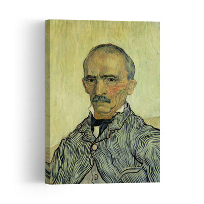 Portrait du surintendant Trabuc à l'hôpital St. Paul, 1889. Estampe d'art mural abstraite d'architecture contemporaine.