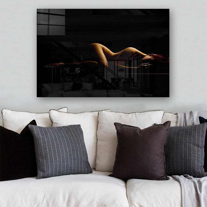 Decorative Tempered Glass Painting