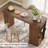Counter Height Dining Table With Storage, Rectangular Bar Table With Drawer And Wine Rack-308683686-321598101