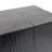 Antwan Black Wood-Look End Table, 14.67" Wide, For Drinks, Indoor Outdoor Decor Color, 18" High, Wood-Like Finish, Mixable With Same-Style Items-121074416