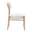 Chaise de salle à manger Sydhavnen crème et or