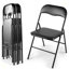 Chaise d'appoint noire Goudy
