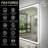 Aevar UL Certified Front & Back Lighted Anti-Fog Tempered Glass Framed Bathroom/Vanity Mirror with 3-Year Warranty-1268534985