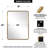 Contemporary Rectangle Bathroom Vanity Mirror | Stainless Steel Thick Frame-1180963152-1180963156