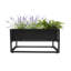 Boîte à fleurs surélevée de 28,74 po avec jardin surélevé pour herbes et fleurs